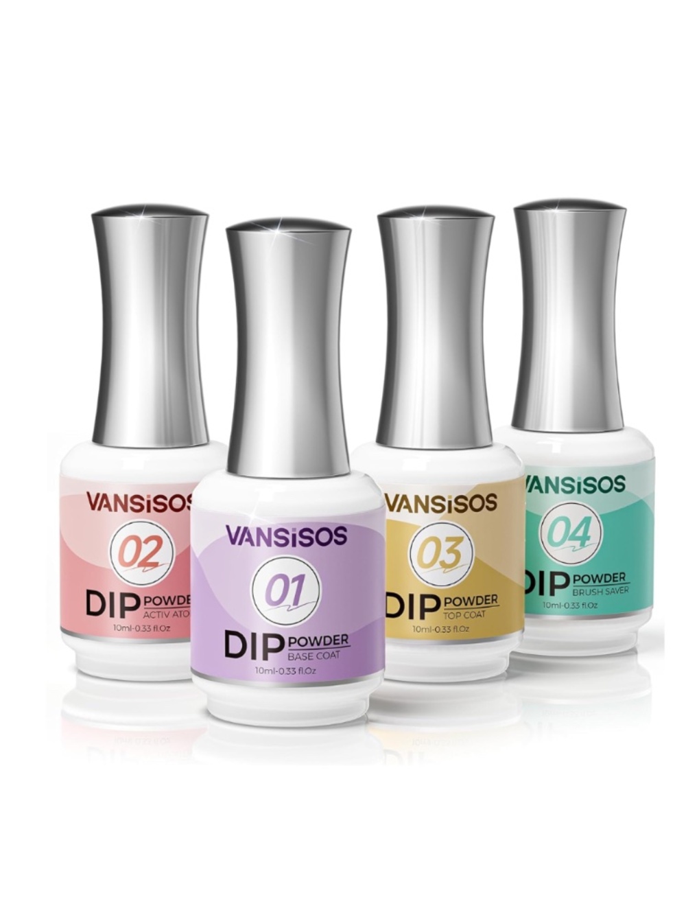 VANSISOS Dip Powder Liquid Set